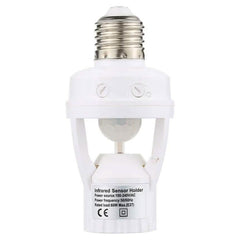 360 Degree Detection PIR Infrared Motion Sensor E27 LED Light