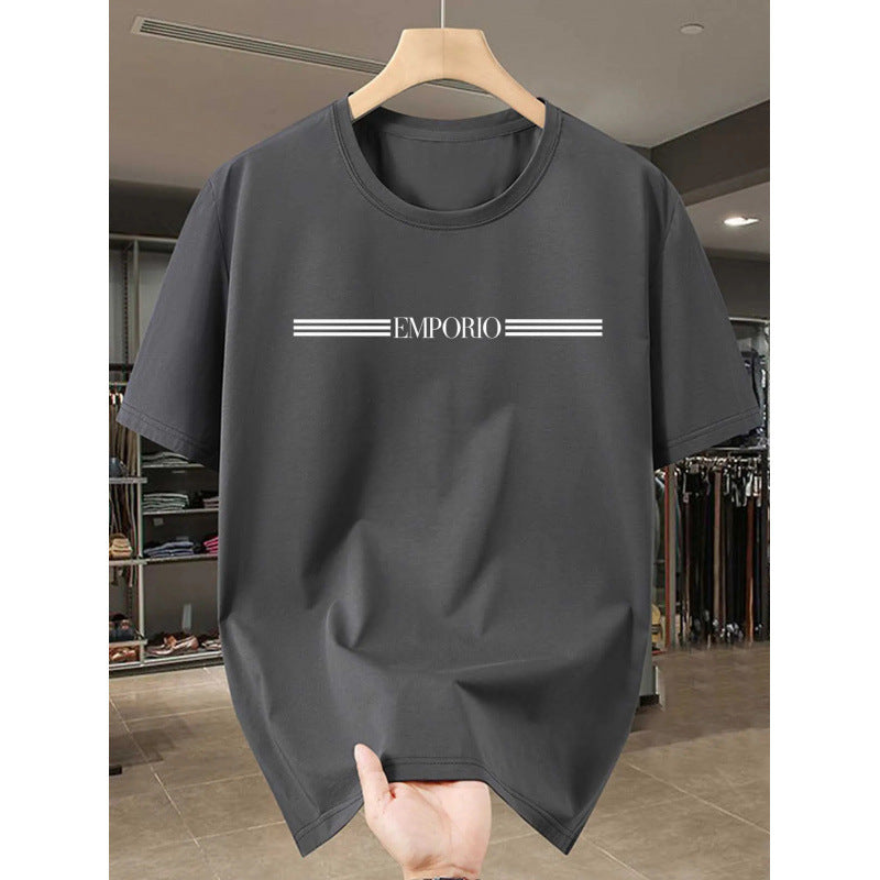 Style de luxe pour homme en coton avec inscription