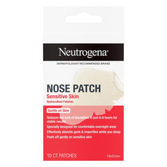 Patch nasal pour peaux sensibles Neutrogena - 10 unités