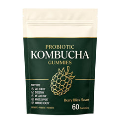 In-stock Kombucha Gummies 60 Pieces Per Bag