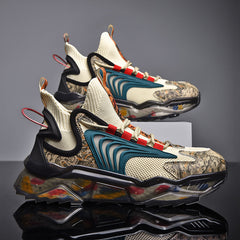 Chaussures de sport respirantes en fine maille pour la course et le basketball