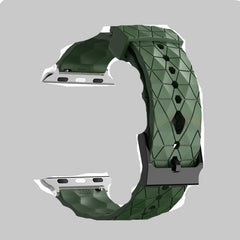 Football-patterned Watch S9 Strap S10 Silicone Replacement Wristband
