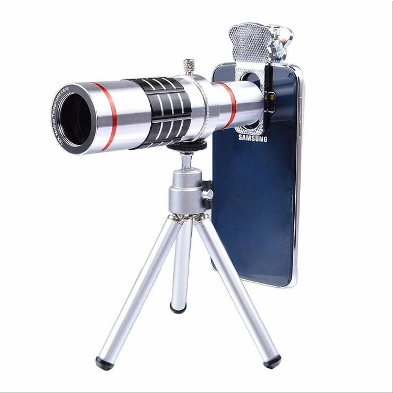 Objectif avec zoom 18x