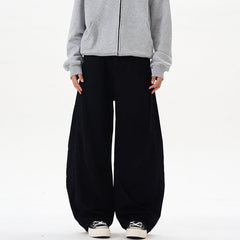 Pantalon large pour homme, silhouette rétro américaine et coupe évasée