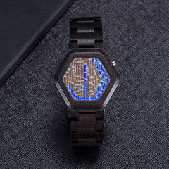 New BOBO BIRD Mens Wooden Watch