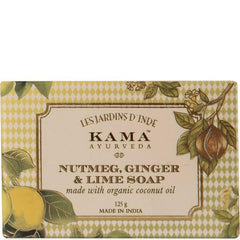 Kama Ayurveda Nutmeg, Ginger & Lime soap 125gm