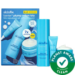 Skinfix Anti-Aging Skincare Set featuring moisturizer, eye cream, and serum for hydration and skin barrier strength | H.E.A.L Hair Care