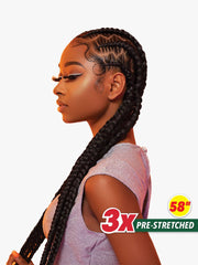 Sensationnel X-Pression 3X Pre-Stretched Braiding Hair 58"