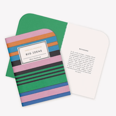 CARNET BIG IDEAS, LOT DE 3 - BAYADERE/FLORALE/TATE