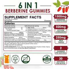 AMP-activated Protein Kinase Berberine Gummies