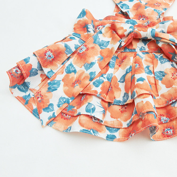Ropa estampada de algodón 100 % para gatos y perros, diseños de caniche, schnauzer y pomerania