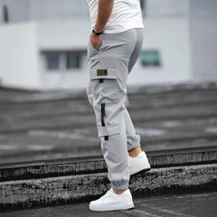 Pantalon de travail jogger décontracté rétro pour homme