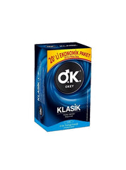 Preservativos Okey Classic, paquete de 20 - Solución para sexo seguro y anticoncepción