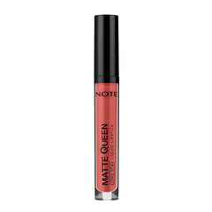Note Cosmetics Matte Queen Liquid Lipstick - Long-Lasting, High-Pigment Matte Finish Lip Color for Makeup Enthusiasts