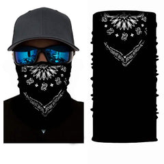 4-Pack: Motorcycle Face Mask and Dust Wind Protection