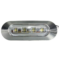 4-Piece: 12V-24V 4 LED Side Marker Indicator Lights