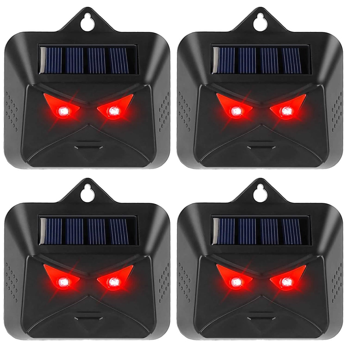4-Piece: Solar Predator Control Light