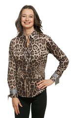 Rome Shirt All Over Cheetah Print
