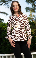 Rome Shirt Tiger Print