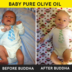 Huile d’olive vierge extra pure pour bébé, pressée à froid, Budda Natural