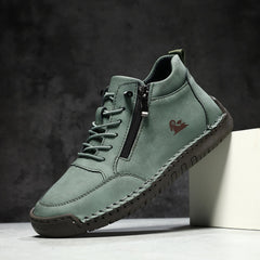 Hand-stitched Womens Shoes Soft Sole Flat Casual