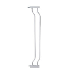 ALLAIBB Extra Wide Pressure Mounted Baby Gate Walk Through Child Kids Safety Toddler Tension White Long Large Pet Dog Gates with Extension for doorways Kitchen and Living Room (4.72"/12cm)