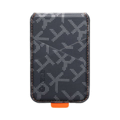 Unisex Portable ID Card Holder With Letter Patterns