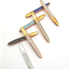 Faux cils autocollants avec eyeliner multicolore