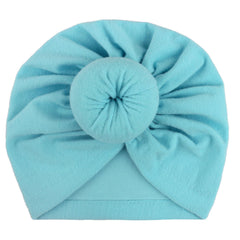 Bonnet à turban pour enfants, bonnet indien noué pour bébé