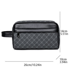Men's Clutch Fashion Vintage Printed Handbag