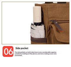 Mens Large-capacity Casual Single-shoulder Crossbody Bag