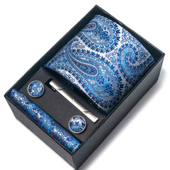 Cravate formelle jacquard en fil polyester teinté, vente directe pour homme