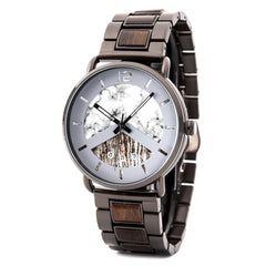 Mens Sporty Wooden Watch R30