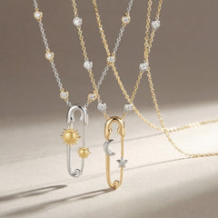 Fashionable Pin-shaped Necklace For Women