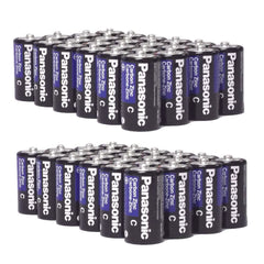 48-Pack: Panasonic Super Heavy Duty C Batteries