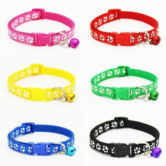 Die Hauskatze trägt ein Glöckchenhalsband