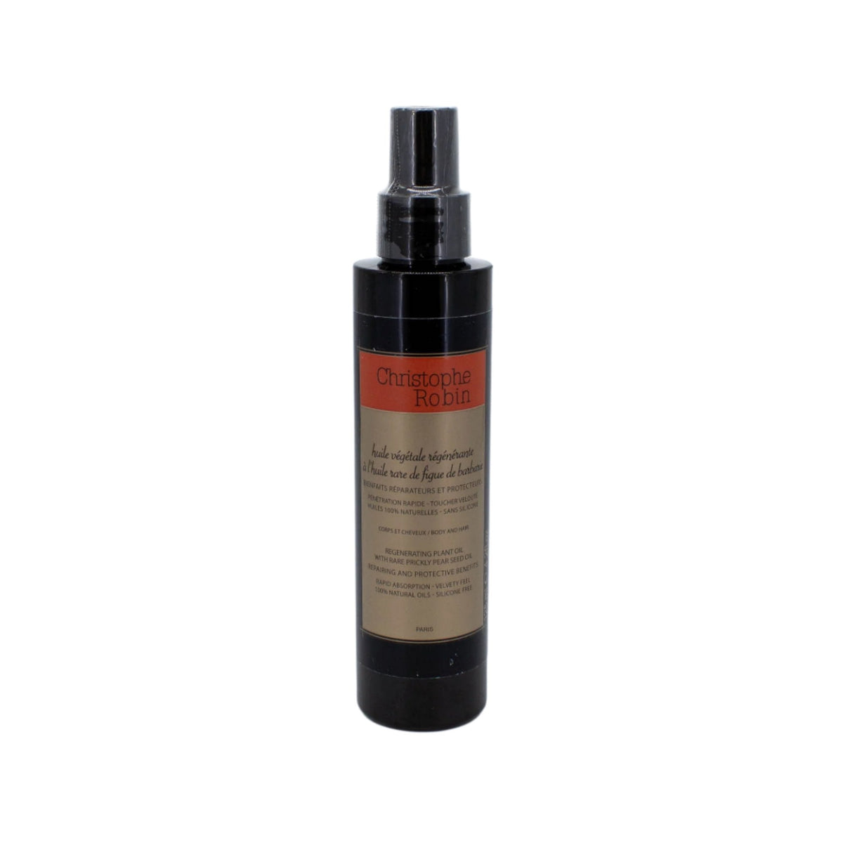 CHRISTOPHE ROBIN Regenerating Plant Oil 4.2oz - Small Amount Missing