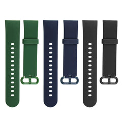 SING F LTD 3PCS Silicone Watch Straps Compatible with Xiaomi Mi Watch Lite Compatible with Redmi Watch Lite Smartwatch Replacement Watch Bands Wristbands