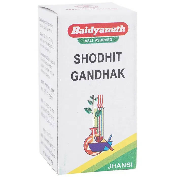 Poudre de Gandhak Shodhit de Baidyanath Jhansi