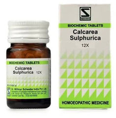Comprimés biochimiques Calcarea Sulphurica Dr. Willmar Schwabe India