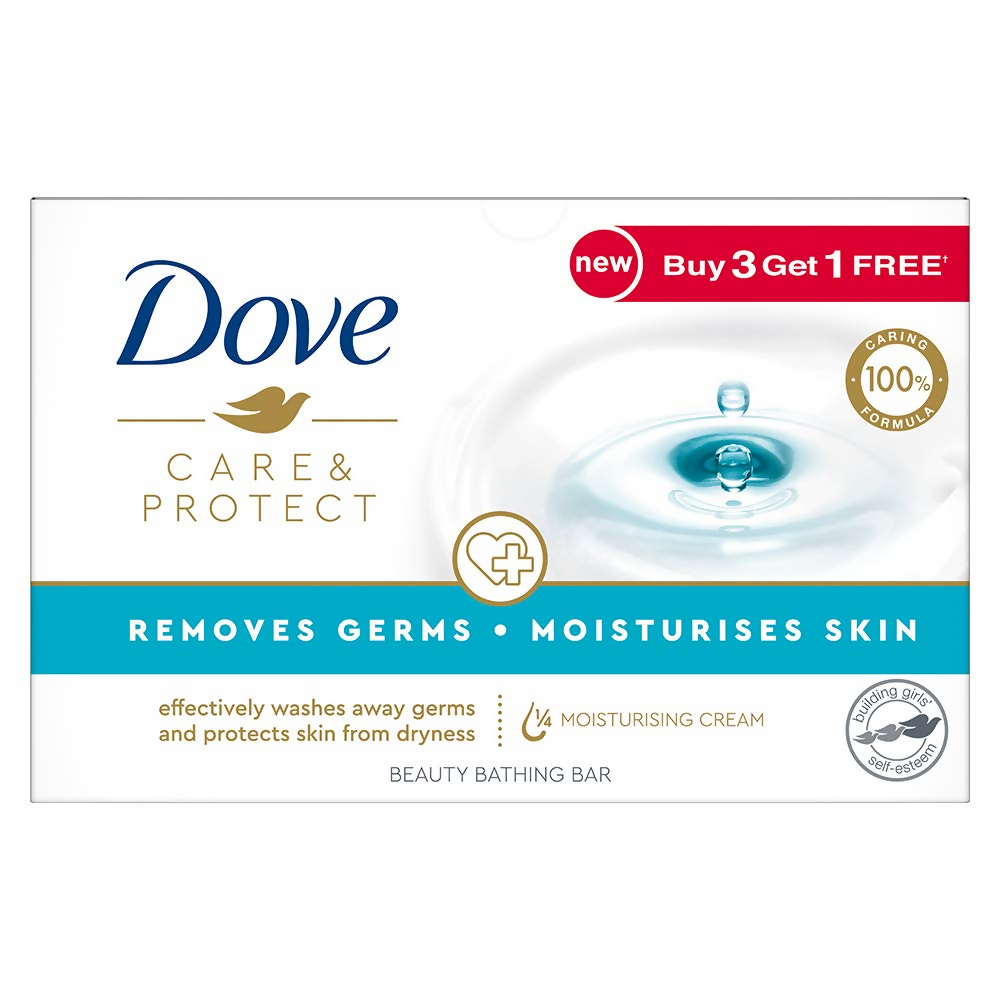 Pain de toilette hydratant Dove Care & Protect Moisturising Cream