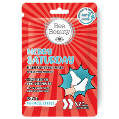 Bee Beauty 7-Day Skincare Mask Set for Face, Hands, and Feet - Comprehensive Facial and Body Care Routine