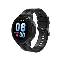 Montre-téléphone pour enfants avec lecteur CD, appels vidéo, carte compatible tous réseaux, photos intelligentes et bracelet de localisation