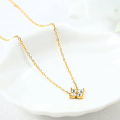 French Babys Breath Bracelet Necklace And Earrings Set