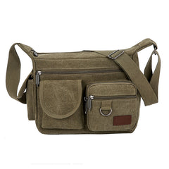 Casual Travel Tote For Men Made Of Canvas