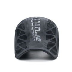 SPORT Letter Forward Hat Men's Breathable Mesh