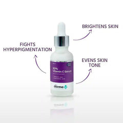Sérum à la vitamine C 20 % The Derma Co pour un teint éclatant