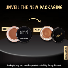 Lakme Unreal Cover Creme Concealer Lightweight & Hydrating - Walnut