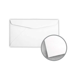 500 Pieces: Printmaster White Envelopes - No. 6 3/4 Regular