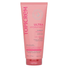 Exfoliante suave Topicrem para todo tipo de piel - Sin jabón, con perlas de jojoba, 200ml